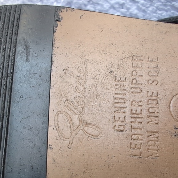 Glacee, Black Leather, Ankle Boots, with Buckle Embellishment. - Picture 10 of 10